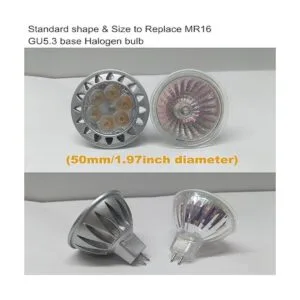 ALIDE MR16 Bombillas LED GU5.3 de 7 W reemplazan_2