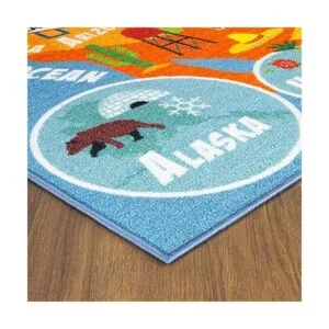 KC CUBS Playtime Collection Alfombra educativa de mapas_4