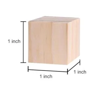 Supla 120 cubos de madera maciza natural de 1 pulgada_3