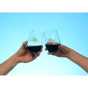 LUXLOVE Juego de copas de vino para parejas incluye_2
