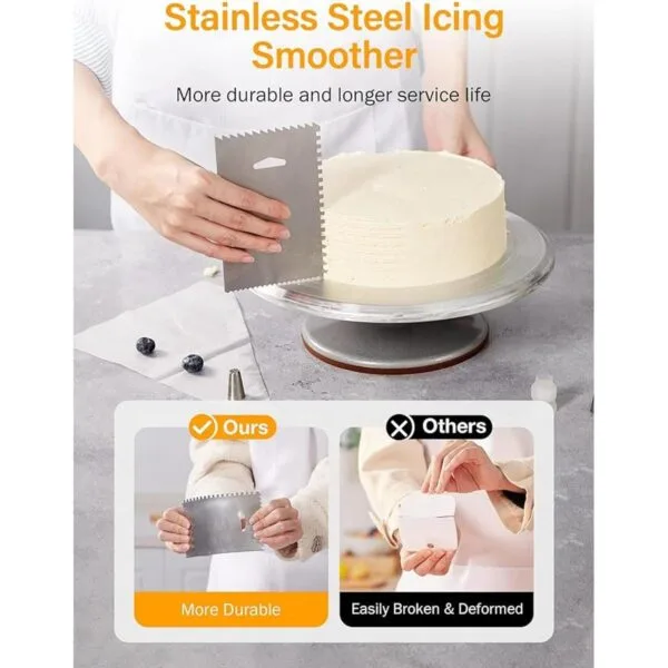 Kootek Suministros de kit de decoración de pasteles de 12_5