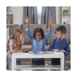 Monopoly Junior Juego de mesa banca electrónica MarrónA_4