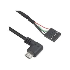 Duttek Cable Dupont de cabezal USB a micro USB ángulo_2