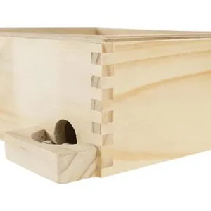 Juego de laberinto de madera de laberinto con dos canicas_6