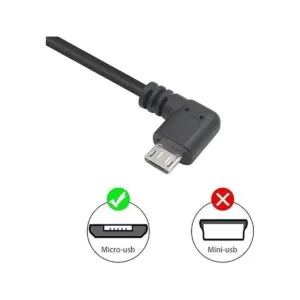 Duttek Cable Dupont de cabezal USB a micro USB ángulo_5