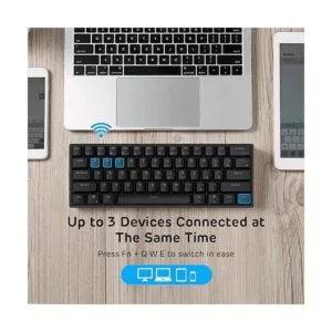 Royal Kludge RK61 teclado con cableinalámbrico de 61_4