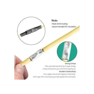 AIRIC Conectores a tope sin aislamiento 100 unidades_2