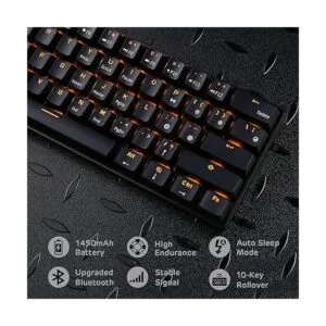 Royal Kludge RK61 teclado con cableinalámbrico de 61_6