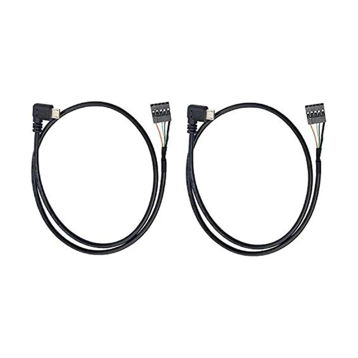 Duttek Cable Dupont de cabezal USB a micro USB ángulo_1