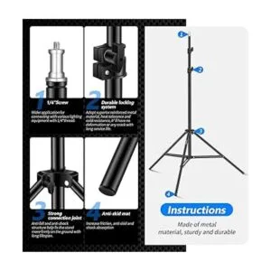 Neewer Soporte de luz para fotografía 36.6 pies soporte_6