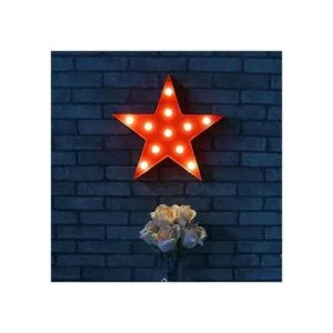 Luna y estrella iluminada_3