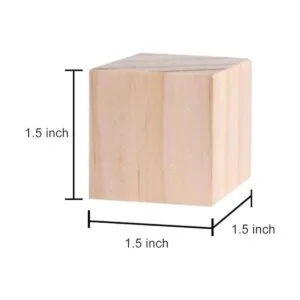 Supla 40 piezas de 1.5 pulgadas bloques cuadrados de_2