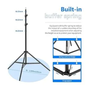 Neewer Soporte de luz para fotografía 36.6 pies soporte_3