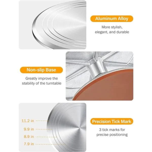 Kootek Suministros de kit de decoración de pasteles de 12_3