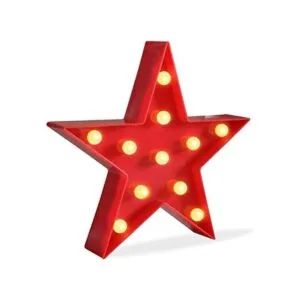 Luna y estrella iluminada_1