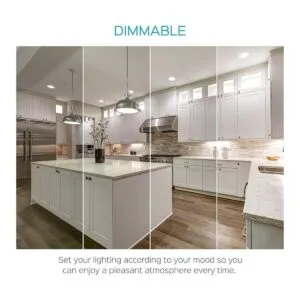 Paquete de 4 bombillas LED BR30 Luxrite equivalente a 65_5