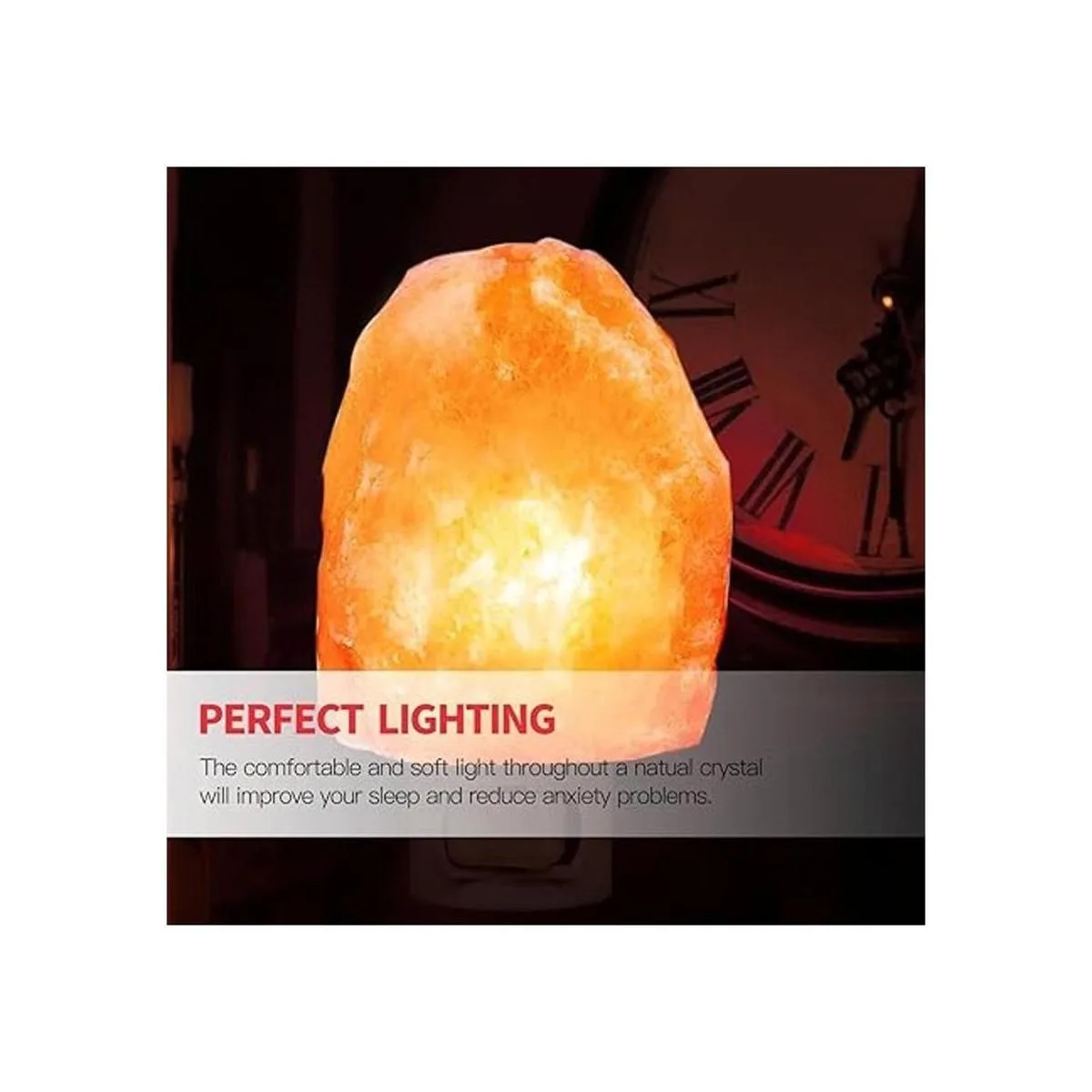 Betus Lámpara de pared de sal del Himalaya de cristal_5