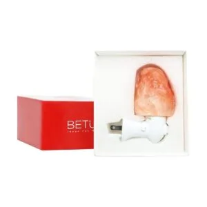 Betus Lámpara de pared de sal del Himalaya de cristal_7