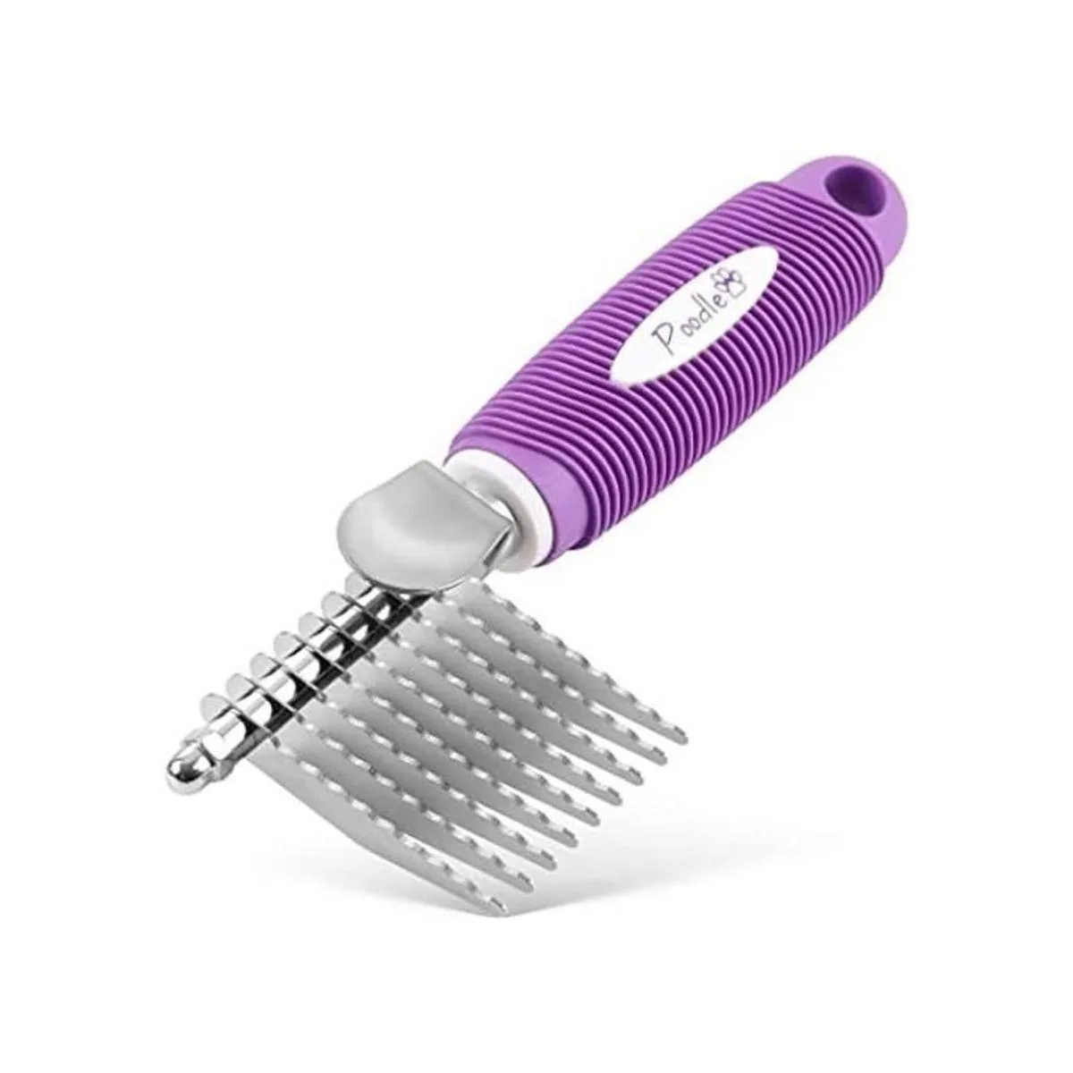 Poodle Pet Herramienta de cepillo para rastrillo de pelo_1