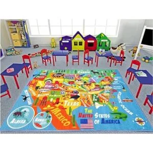 KC CUBS Playtime Collection Alfombra educativa de mapas_3