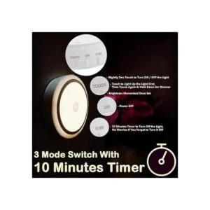 RTSU Luz táctil recargable con temporizador lámpara de_4