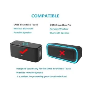 BOVKE Funda de repuesto para altavoz portátil Doss_2
