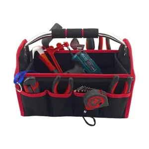 HAUTMEC TB0001 Bolsa de herramientas con tapa abierta_6