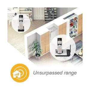 Teléfono inalámbrico expandible DECT 6.0 con sistema de_3