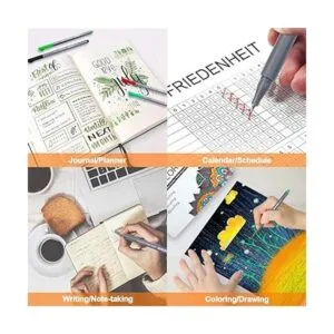 Rotuladores de punta fina Shuttle Art 100 colores 0.02_6