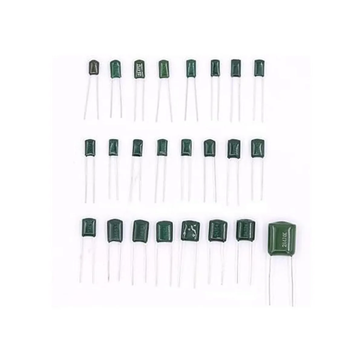 Glarks 24 Value 700PCS 0.22NF 470NF Kit surtido de_4