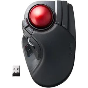 ELECOM Gran mouse Trackball inalámbrico de 2.4 GHz_1