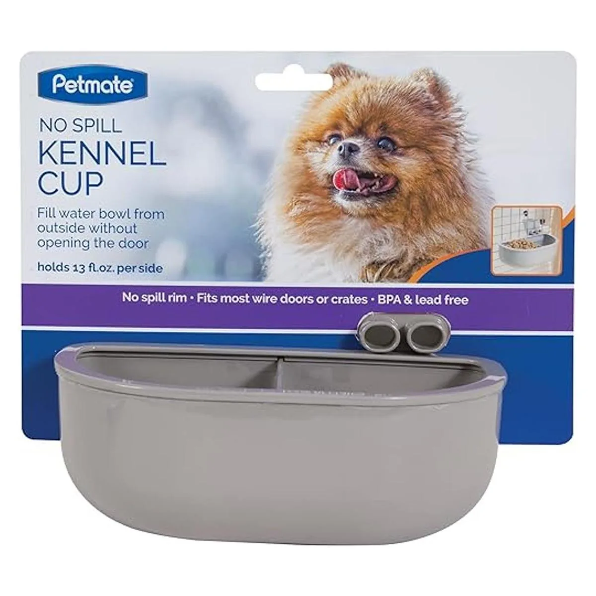 Petmate Cuenco doble para perrera_3