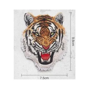 Lorigun 2 parches bordados para planchar de tigre parches_2