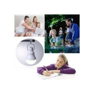 Lámpara de energía solar luces LED portátiles panel de_2