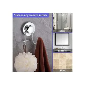 Gancho para toallas HOME SO con ventosa para baño_3