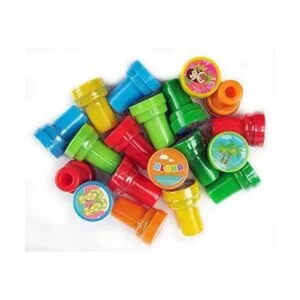 24 Pcs Luau Tropical Stampers para niños_3