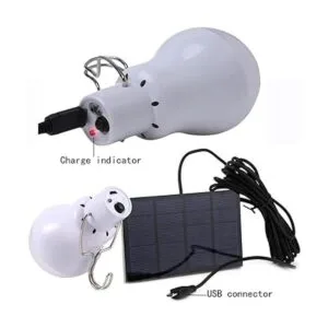 Lámpara de alimentación solar. Focos ledes portátiles._7