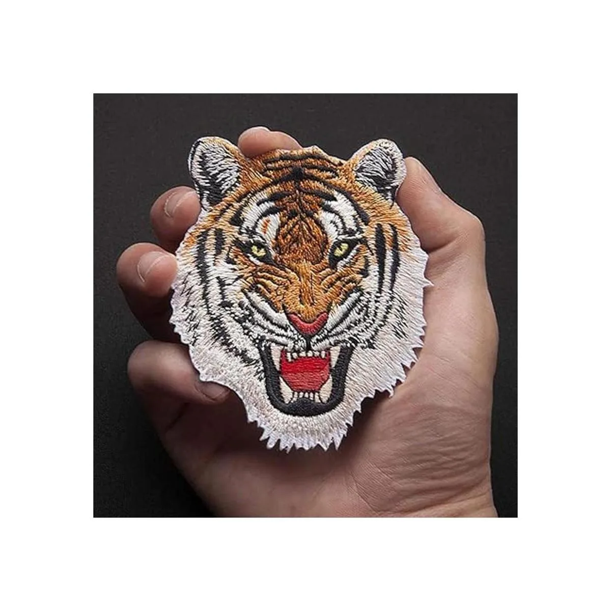 Lorigun 2 parches bordados para planchar de tigre parches_3