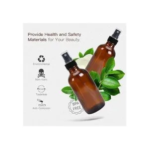 Pulverizadores de niebla fina 4 oz ámbar Boston botellas_2