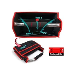 HAUTMEC TB0001 Bolsa de herramientas con tapa abierta_7