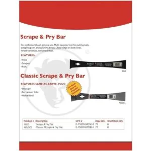Red Devil 4050CL Barra clásica para raspar y palanca_2