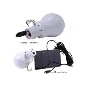 Lámpara de energía solar luces LED portátiles panel de_7