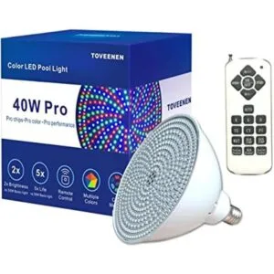 Bombilla LED de piscina de 120 V 40 W que cambia de color_1