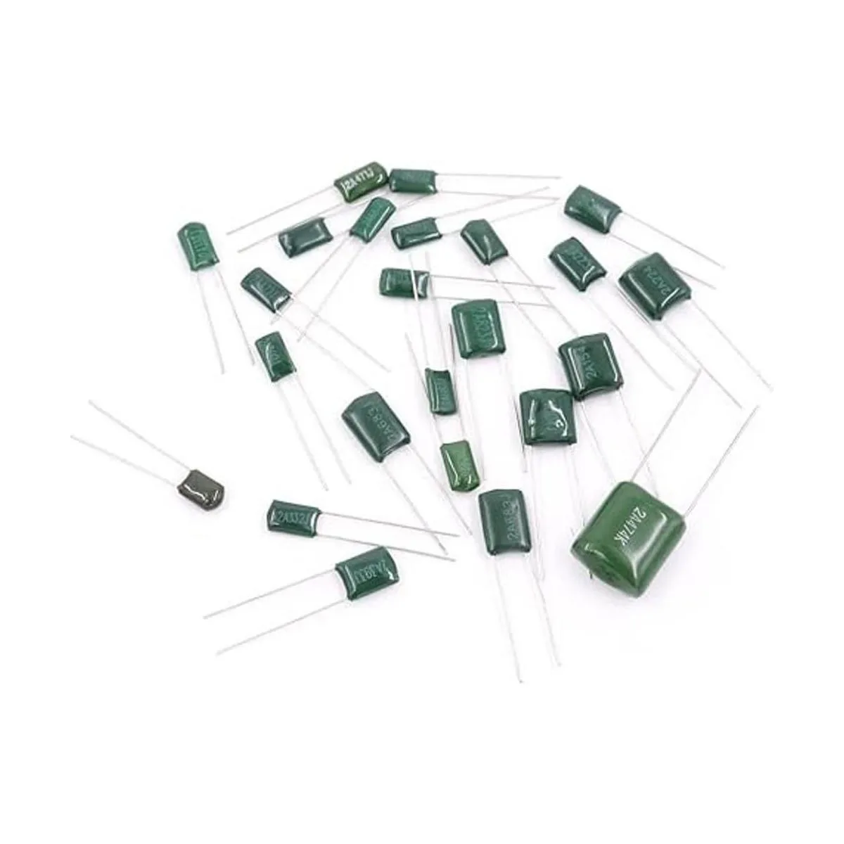 Glarks 24 Value 700PCS 0.22NF 470NF Kit surtido de_6