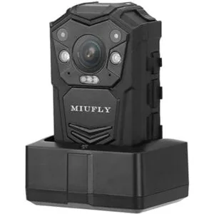 MIUFLY Cámara corporal de policía 1296P con pantalla de 2_4