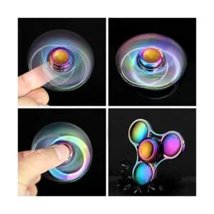 SCIONE Juguete giratorio de metal para la ansiedad todos_6