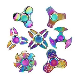 SCIONE Juguete giratorio de metal para la ansiedad todos_1