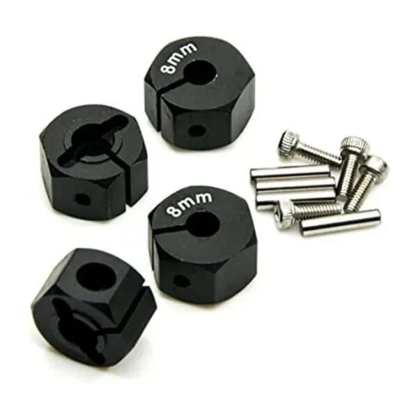 QueT 10 adaptadores hexagonales de aluminio de 0.315 in de_1