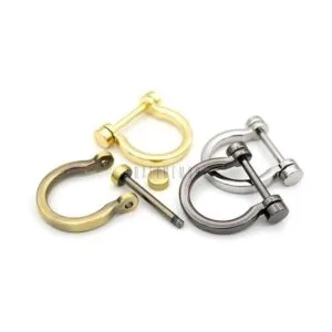 CRAFTMEMORE Anillos en D con rosca en forma de U para_4