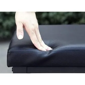 Finnhomy Zapatero de entrada con asiento acolchado banco_5